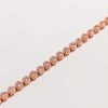 Jewellery | Knight & Day Danna Rose Gold Tennis Bracelet