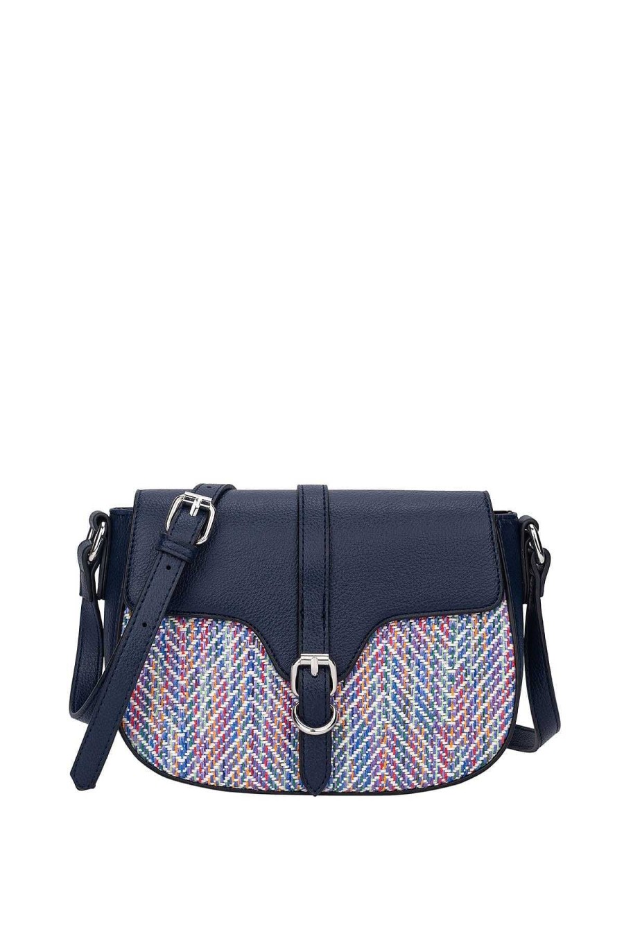 Accessories | Hampton Omo Saddle Crossbody Bag In Navy