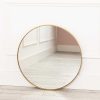 Homeware | Carraig Donn HOME Round Gold Modern Mirror