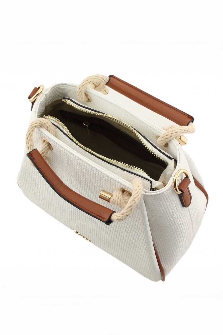 Accessories | Dice Jade Midi Rope Grab Bag In White