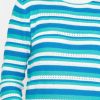 Jumpers & Cardigans | Voulez Vous Green Textured Stripe Sweater