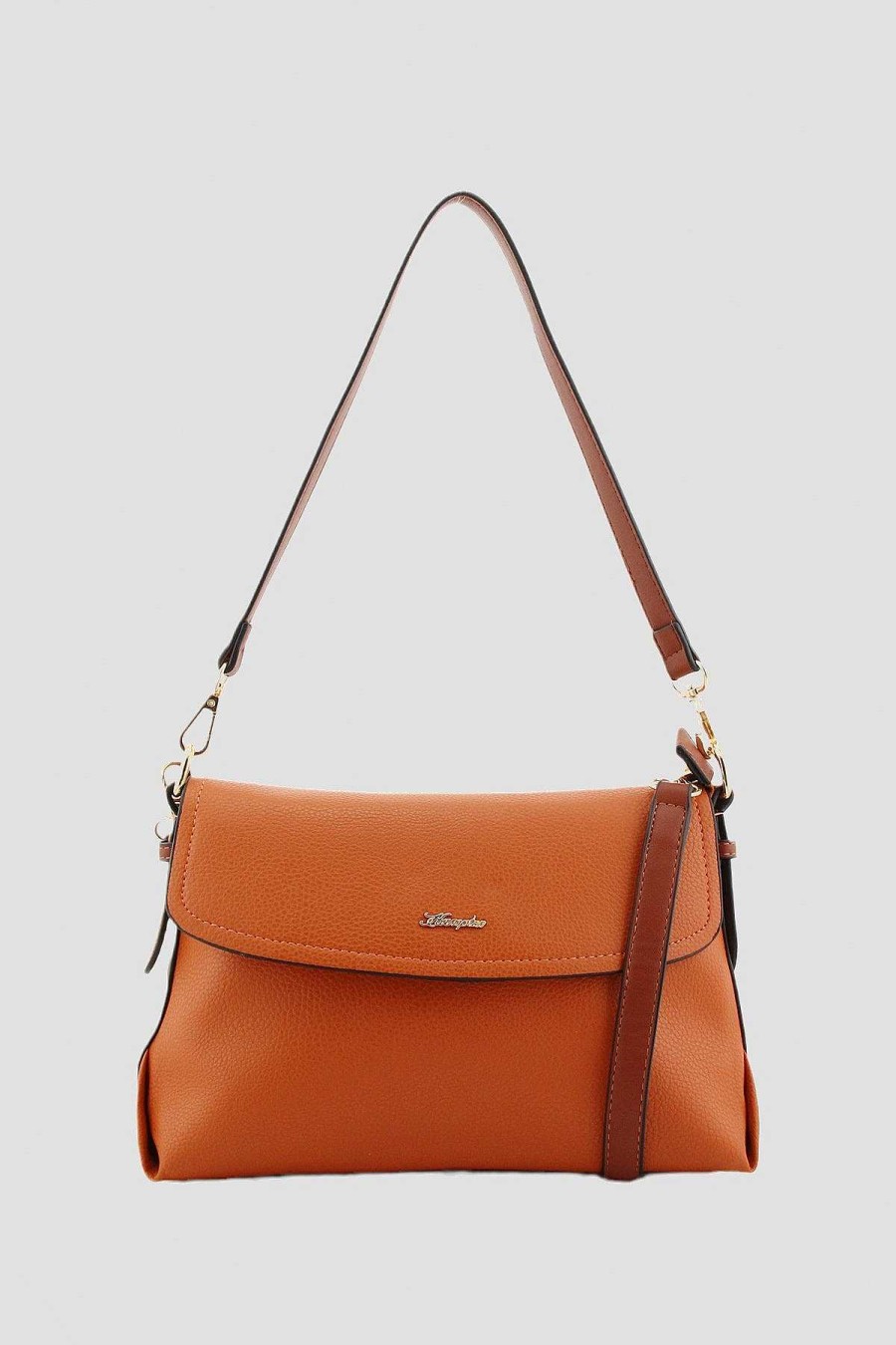 Accessories | Hampton Flapover Shoulder Bag In Orange