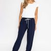 Jeans & Trousers | Pala D'oro Jogger Trousers In Navy