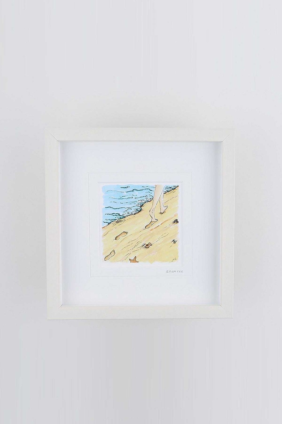 Homeware | Blue Shoe Gallery Breath Small Framed Art Print