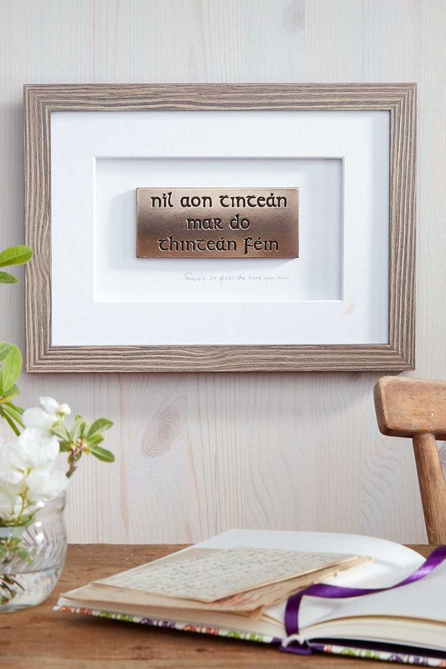 Homeware | Wild Goose Nil Aon Teintean - Mar Do Thintean Fein Wall Art