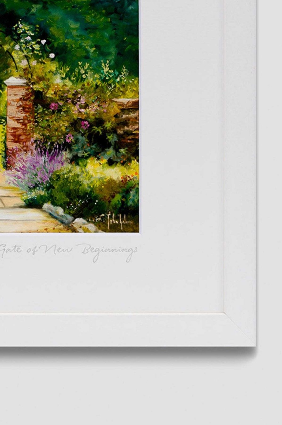 Homeware | Blue Shoe Gallery Gate Of New Beginnings Wall Art