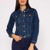 Coats & Jackets | Kalisson Denim Jacket In Dark Blue