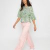 Jeans & Trousers | Cks Fashion Jake Wide Leg Jeans In Pink