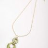 Classic Fashion | Soul Jewellery Green Tortoise Drop Link Necklace