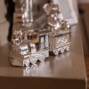 Homeware | Carraig Donn Living Silver Train Money Box Tooth & Curl