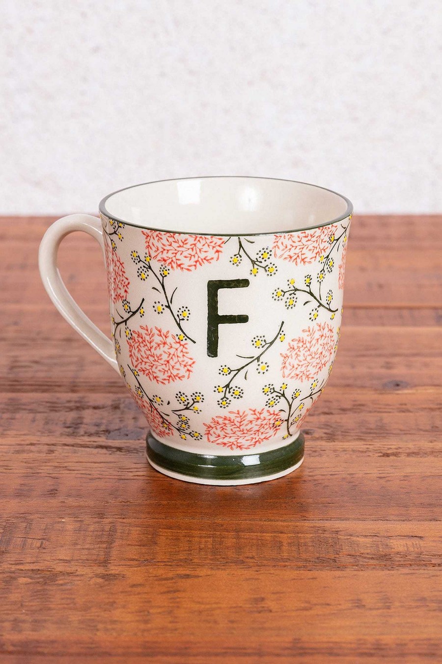 Homeware | Eclectic Eclectic Alphabet Mug F