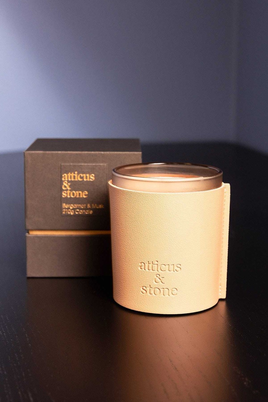 Homeware | Atticus & Stone Bergamot And Musk Candle