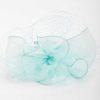 Fascinators | SOUL Accessories Mint Hairband Fascinator With Net & Feathers