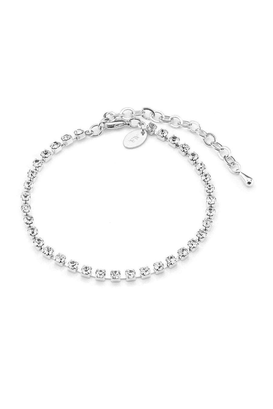 Boxed Gifts | Newbridge Silverware Jewellery Bracelet With Clear Stones