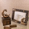 Homeware | Genesis Bronze Moon And Teddy Photo Frame