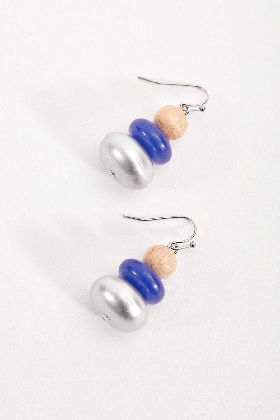 Earrings | Soul Jewellery Blue Beaded Earrings