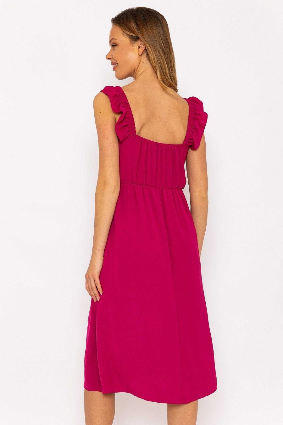 Sale Dresses | Rowen Avenue Adeline Pink Midi Dress