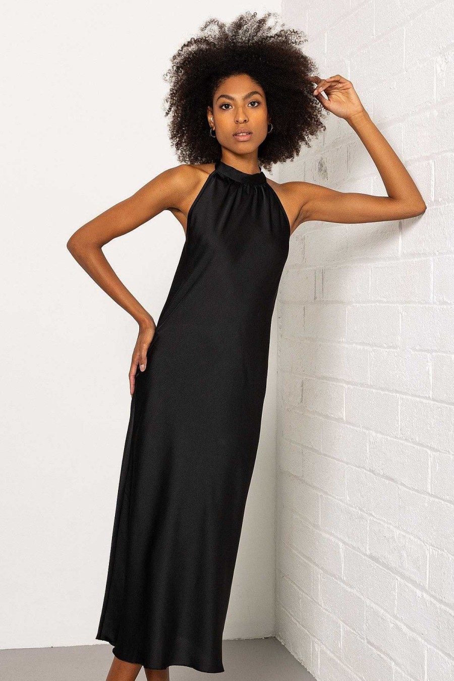 Sale Dresses | Pala D'oro Sport Alexis Midi Dress In Black