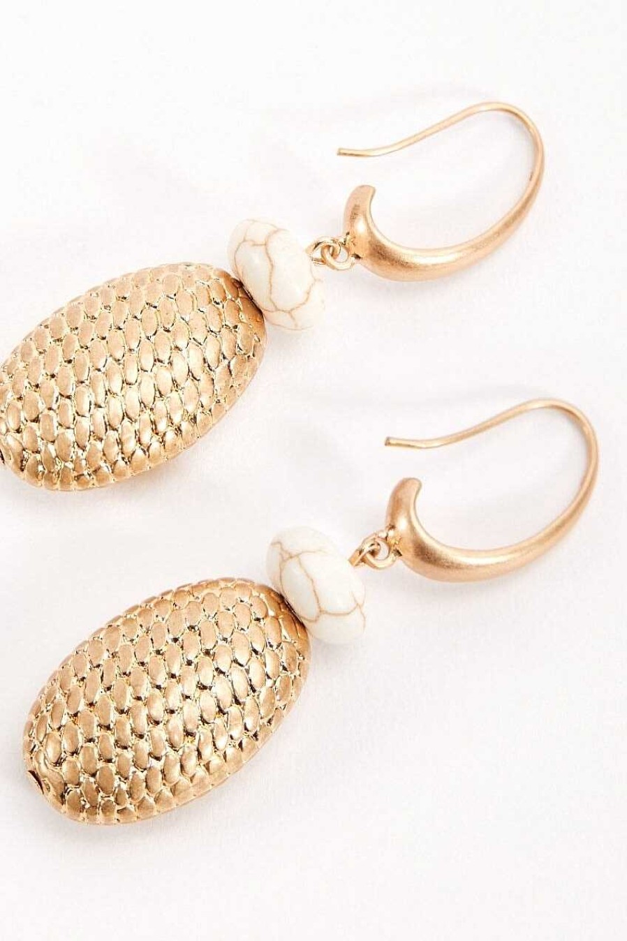 Earrings | Soul Jewellery Gold Oval Earrings