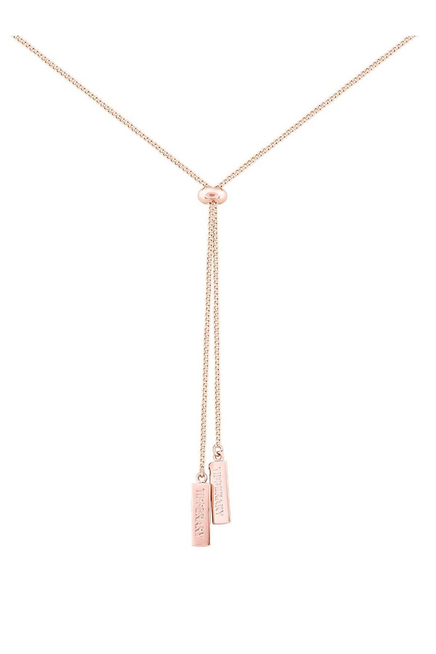 Boxed Gifts | Tipperary Crystal Jewellery Long Feather Pendant With Grey Charm