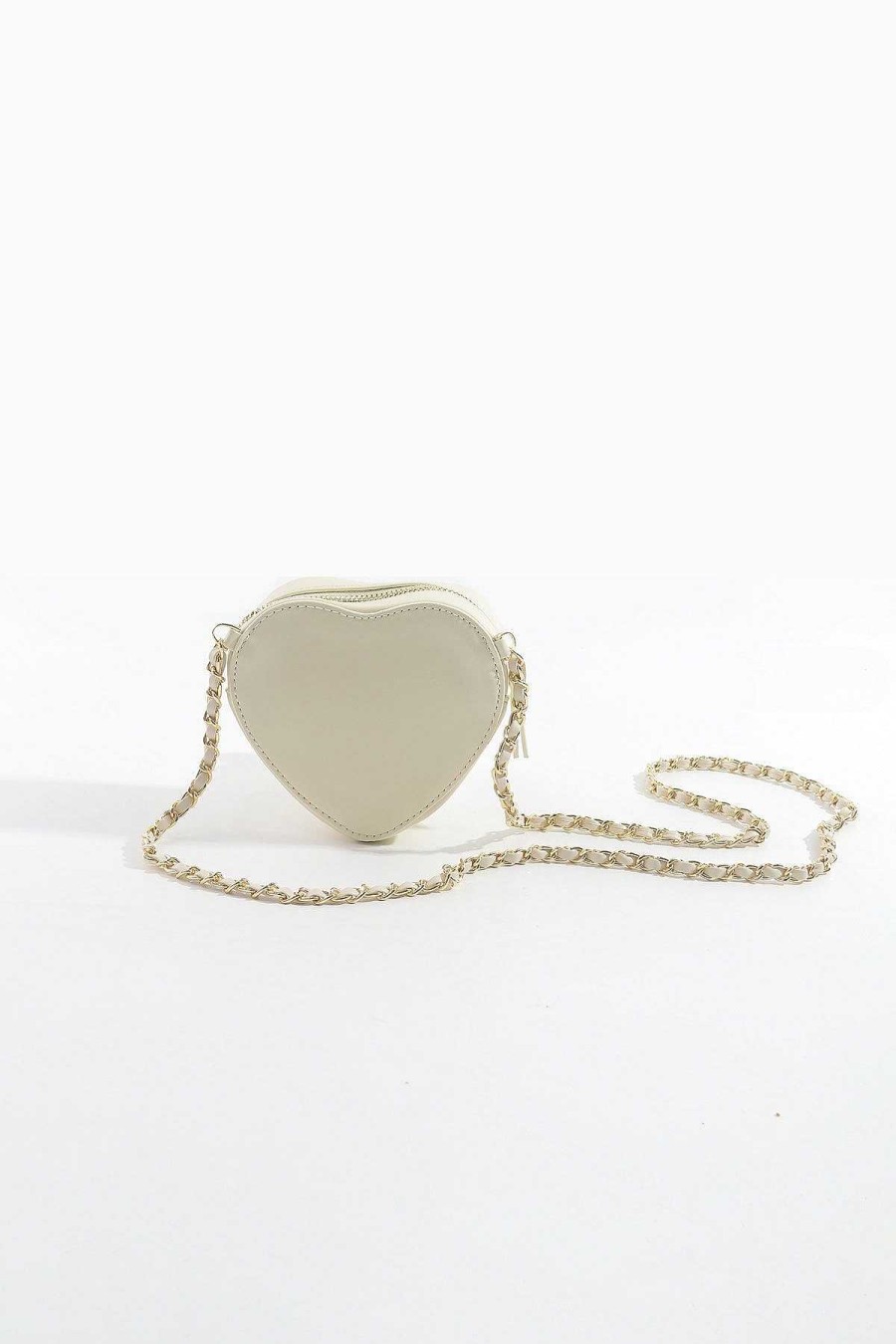 Accessories | SOUL Accessories White Heart Crossbody Bag