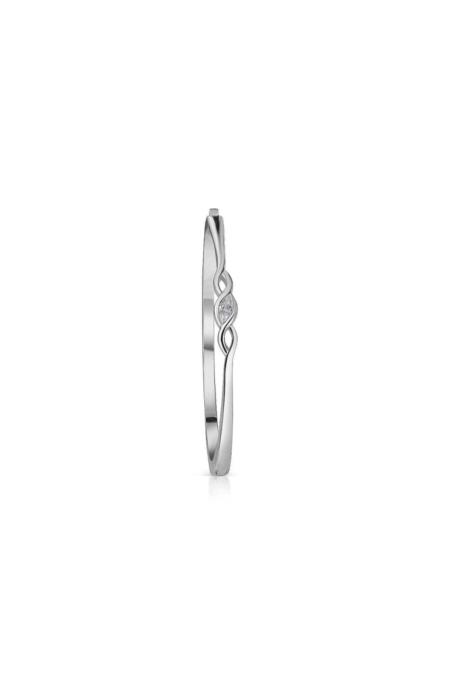 Boxed Gifts | Newbridge Silverware Jewellery Clear Stone Bangle