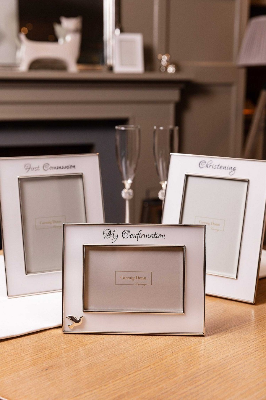 Homeware | Carraig Donn Living Silver Confirmation Frame