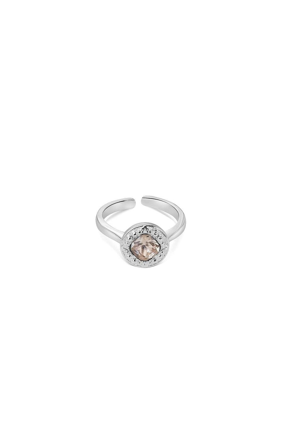 Boxed Gifts | Newbridge Silverware Jewellery Tiamo Light Peach Ring