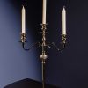 Homeware | Atticus & Stone Gold 3 Arm Candelabra