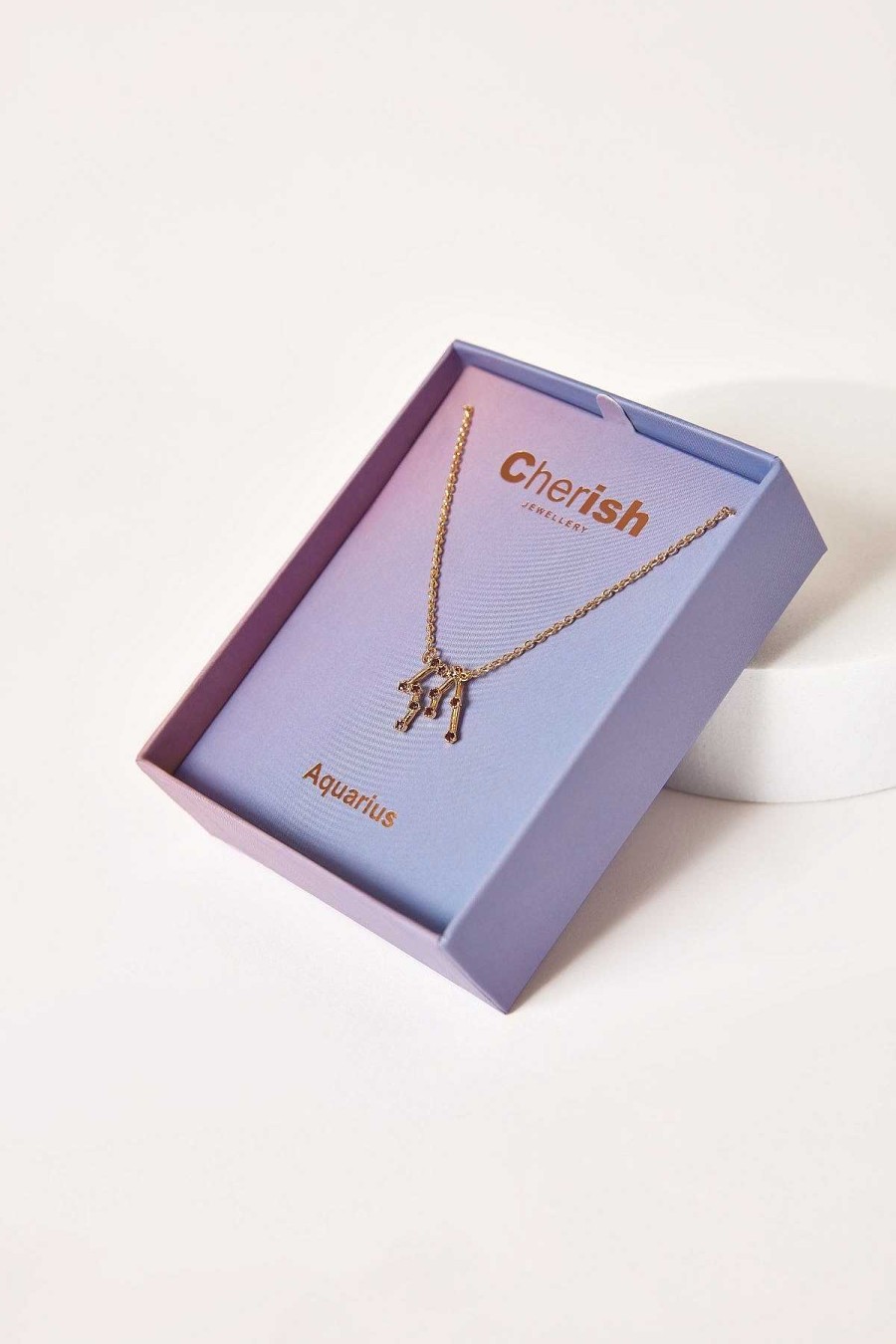 Teenager | Cherish Aquarius Necklace