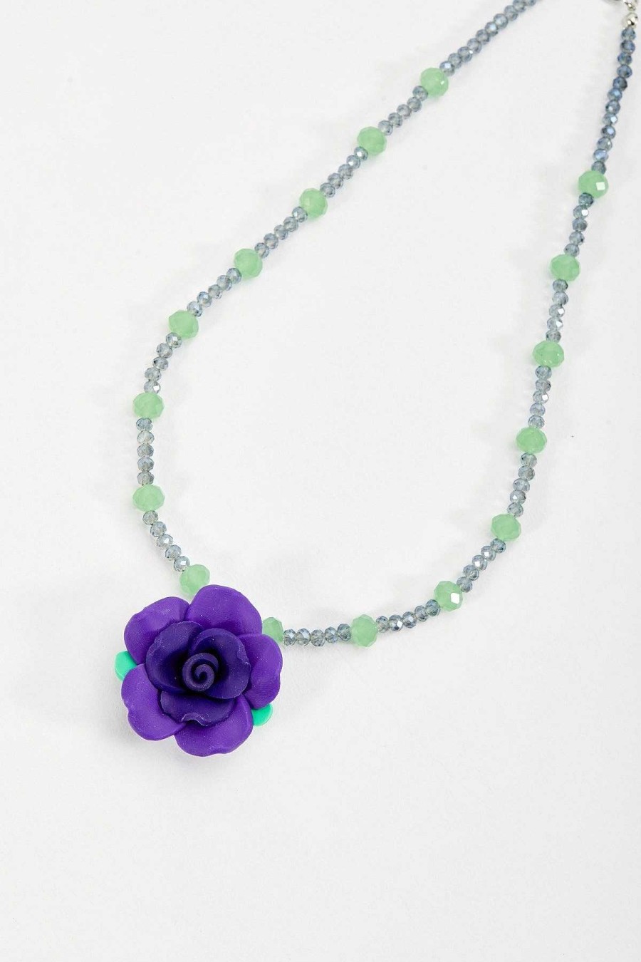 Necklaces | Soul Jewellery Purple Flower Necklace