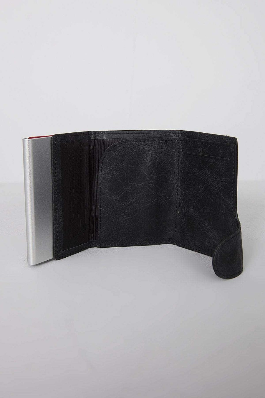 Accessories | C-Secure Bank Cards Protector Wallet In Blackwood