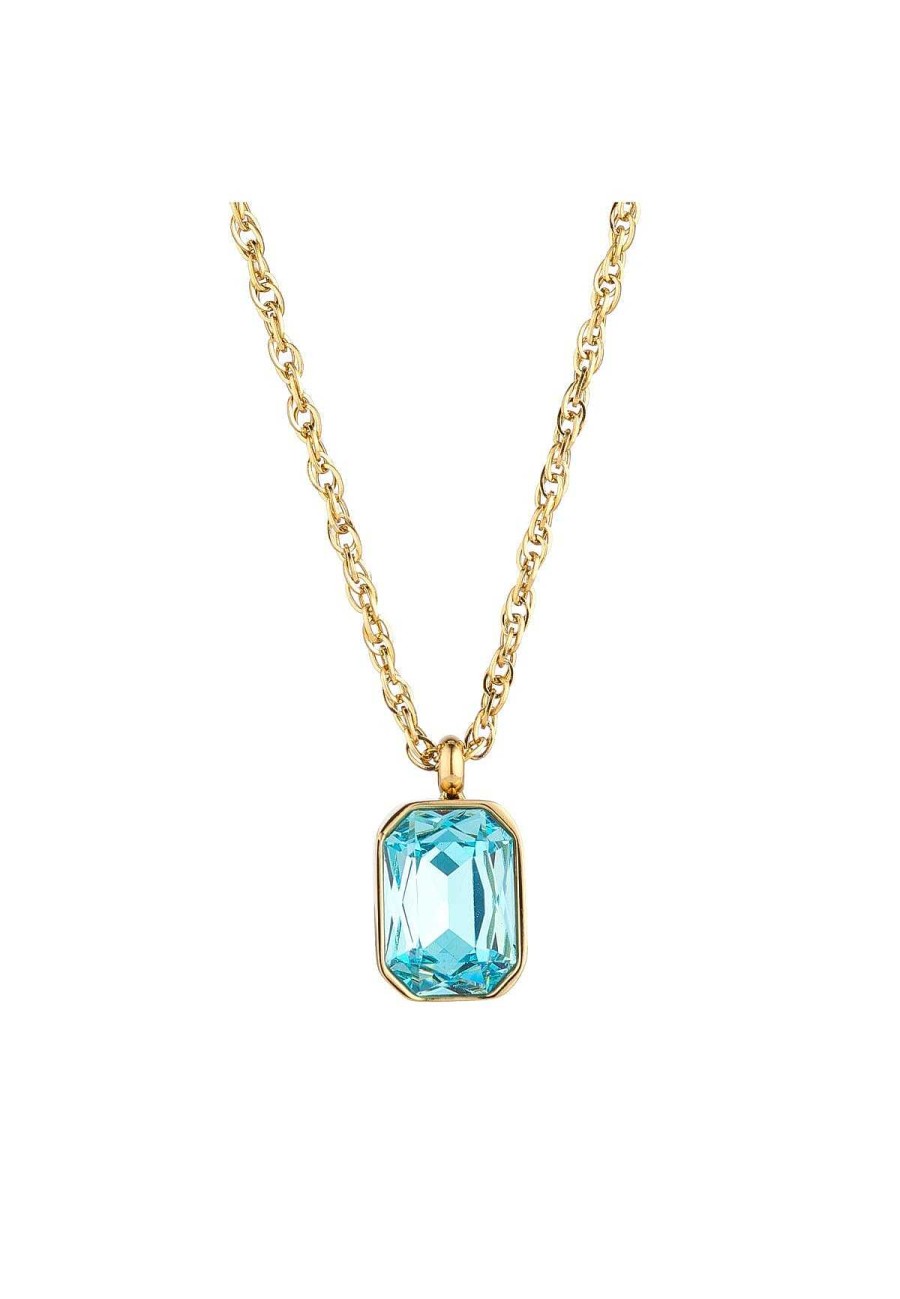 Jewellery | Knight & Day Zaria Light Blue Pendant