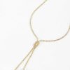 Boxed Gifts | Joularie Pearl Lariat Necklace