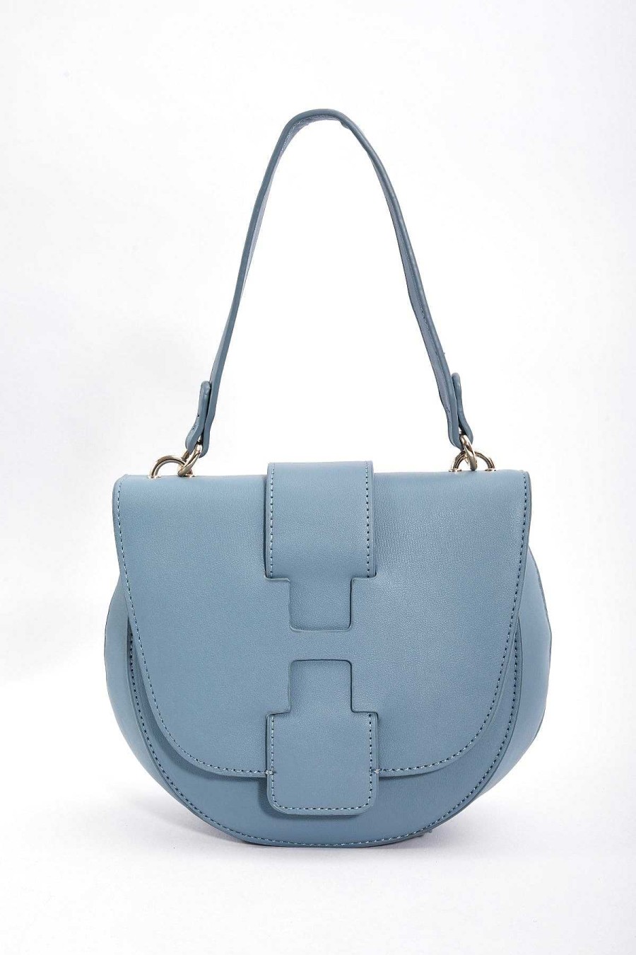 Accessories | SOUL Accessories Flap Over Satchel Bag In Blue