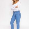 Jeans & Trousers | Denim Club Straight Leg Denim Jeans In Light Blue