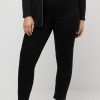 Jeans & Trousers | Ulla Popken Denim Look Elastic Jeggings In Black