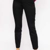 Jeans & Trousers | Kelly & Grace Weekend Sateen Pant In Black