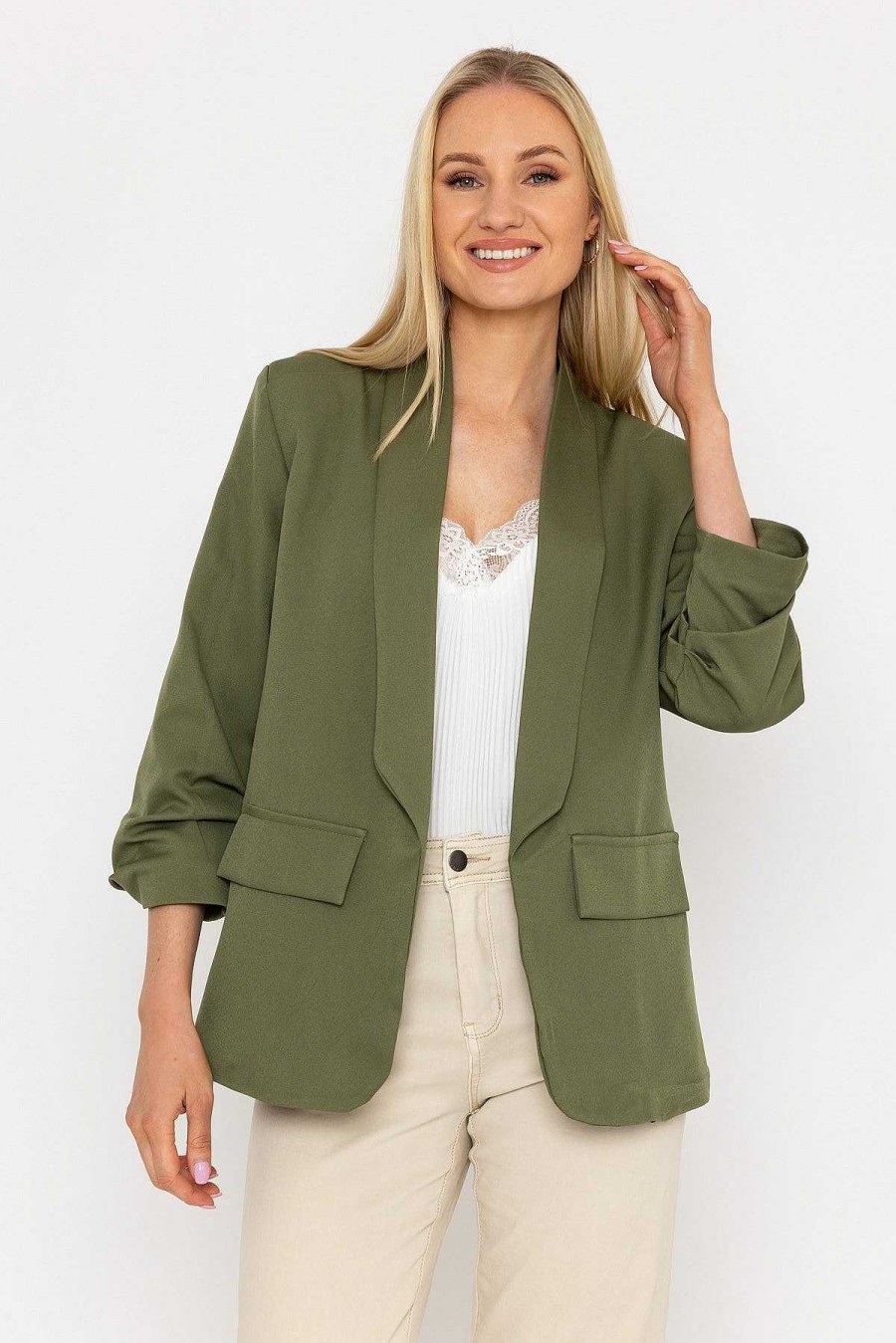 Blazers | Pala D'oro Classic Blazer In Khaki