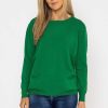 Jumpers & Cardigans | J'aime la Vie Button Detail Knit In Green