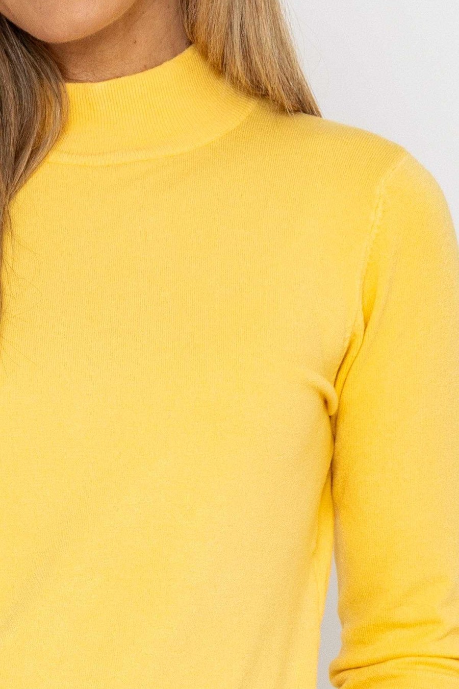 Jumpers & Cardigans | J'aime la Vie Turtleneck Knit In Yellow