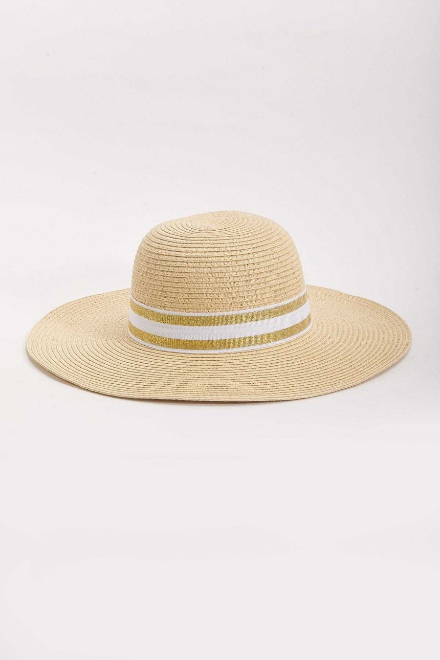 Hats | SOUL Accessories Floppy Hat With Lurex Trim