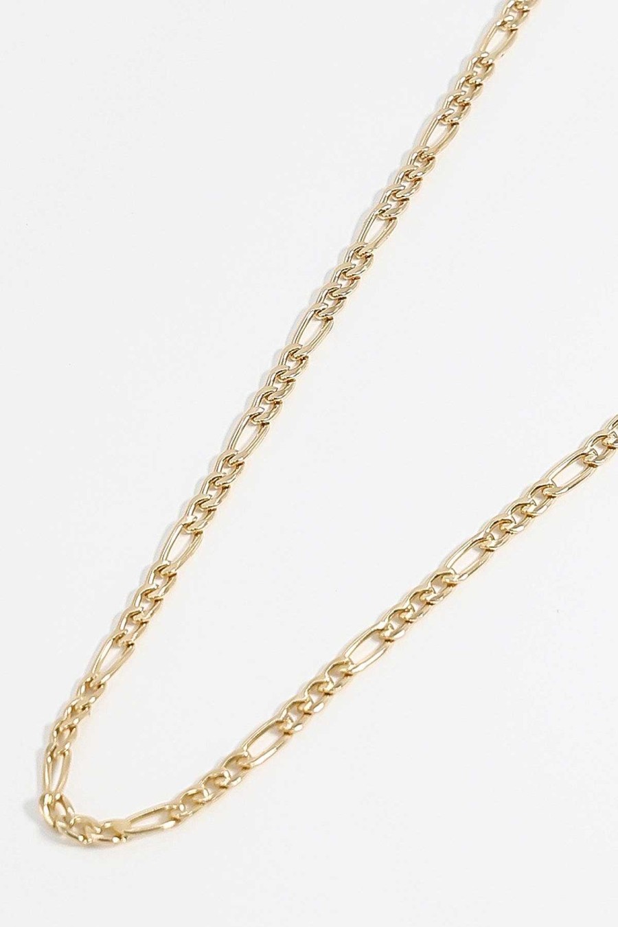 As Seen On Social | Soul Jewellery Figaro Link Necklace In Gold