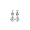 Boxed Gifts | Newbridge Silverware Jewellery Pearl Leaf Drop Earrings