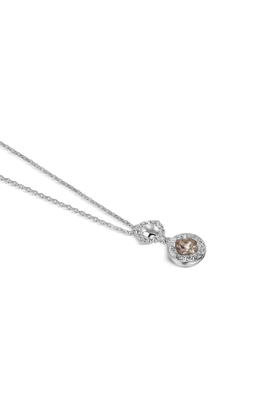 Boxed Gifts | Newbridge Silverware Jewellery Tiamo Light Peach Pendant