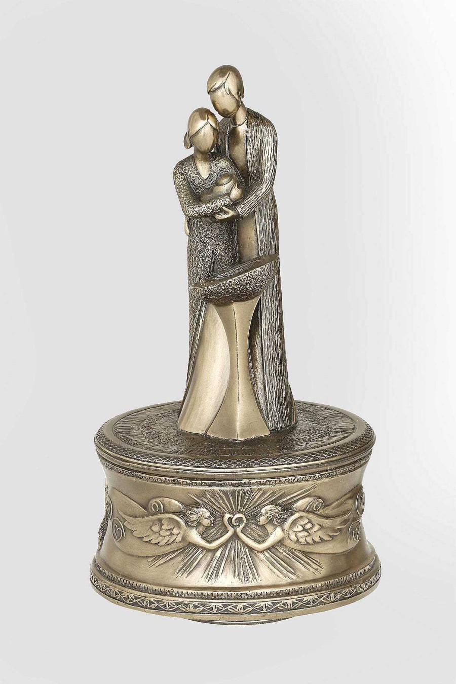 Homeware | Genesis Bronze Christening Music Box