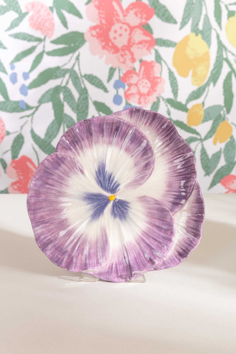 As Seen On Social | Carraig Donn HOME Ceramic Pansy Serving Plate