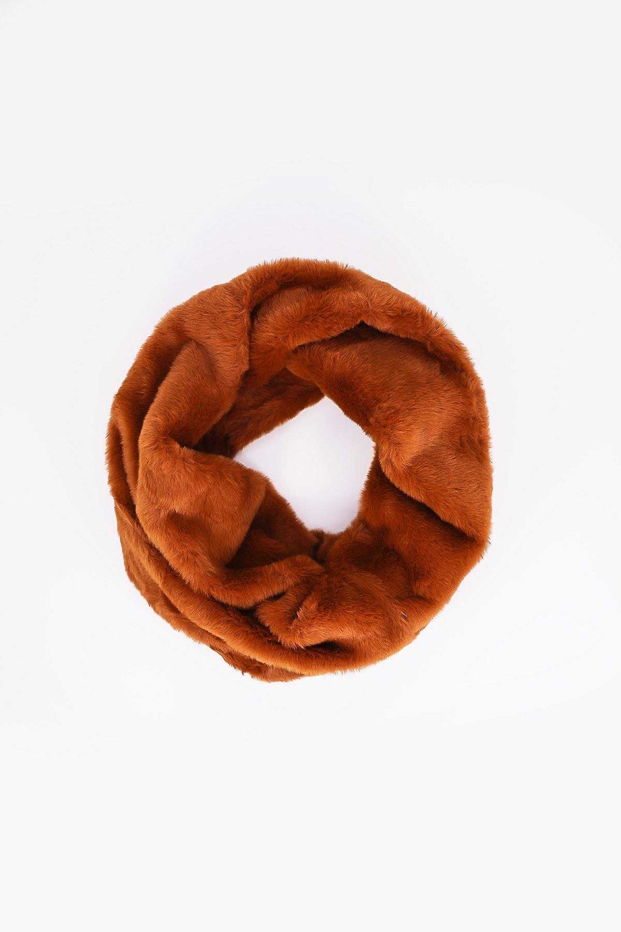 Accessories | SOUL Accessories Faux Fur Snood In Tan