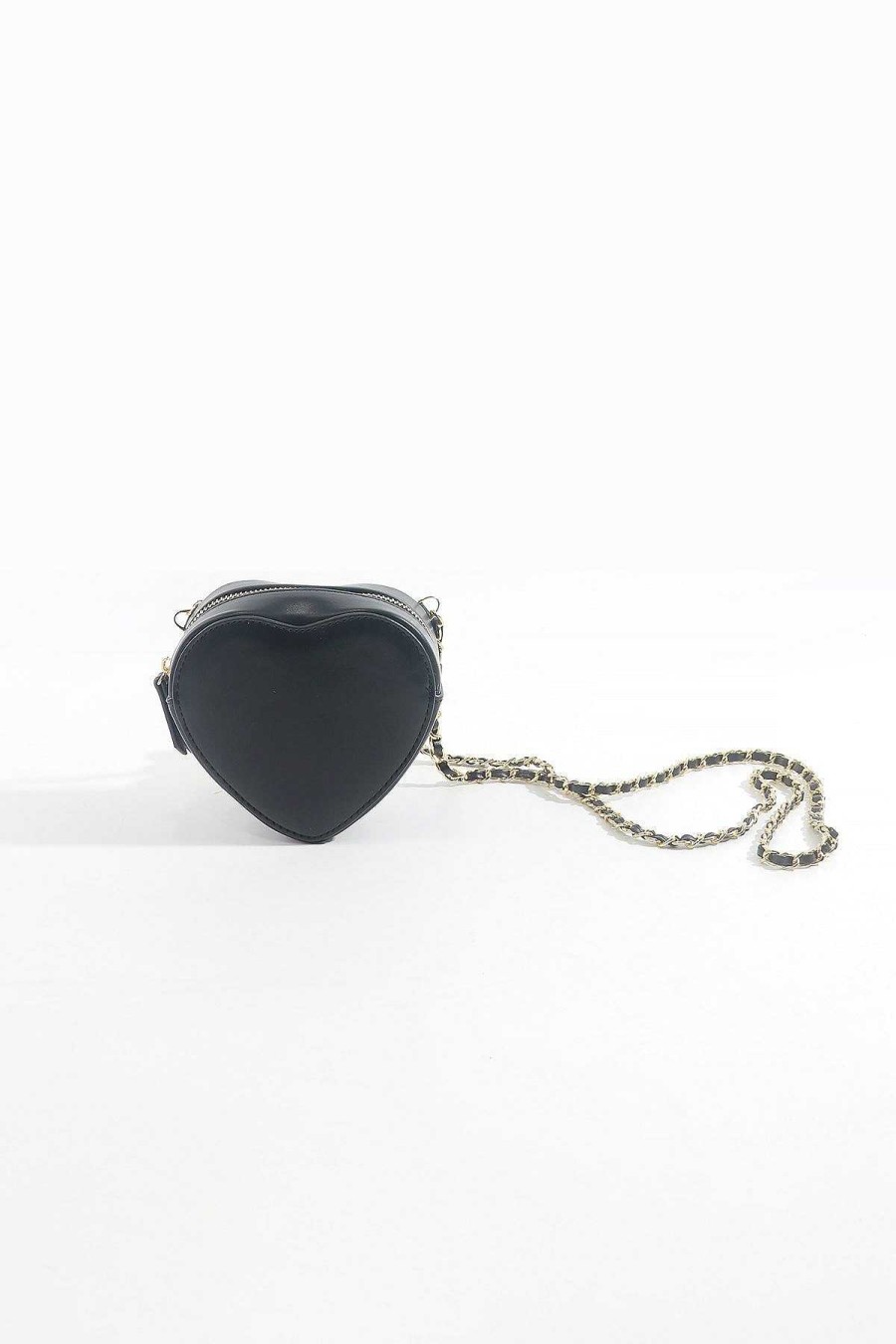 Accessories | SOUL Accessories Black Heart Crossbody Bag