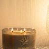 Homeware | Max Benjamin White Pomegranate 3 Wick Luxury Candle